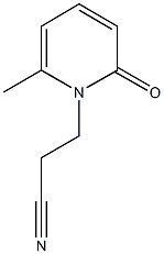1(2H)-Pyridinepropanenitrile,6-methyl-2-oxo-(9CI) CAS#: 500730-32-5