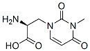1(2H)-Pyrimidinepropanoic acid, alpha-amino-3,4-dihydro-3-methyl-2,4-dioxo-, (alphaS)- (9CI) CAS#: 569371-09-1