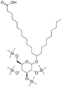 13-[[2-O,3-O,4-O,6-O-Tetrakis(trimethylsilyl)-D-glucopyranosyl]oxy]docosanoic acid CAS#: 56728-07-5