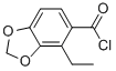 1,3-Benzodioxole-5-carbonyl chloride, 4-ethyl- (9CI) CAS#: 594872-70-5