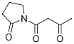 1,3-Butanedione, 1-(2-oxo-1-pyrrolidinyl)- CAS#: 53544-25-5