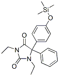 1,3-Diethyl-5-phenyl-5-[4-(trimethylsiloxy)phenyl]-2,4-imidazolidinedione CAS#: 57326-26-8