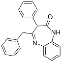 1,3-Dihydro-3-phenyl-4-(phenylmethyl)-2H-1,5-benzodiazepin-2-one CAS#: 56771-67-6