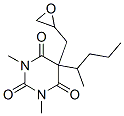 1,3-Dimethyl-5-(1-methylbutyl)-5-(oxiranylmethyl)-2,4,6(1H,3H,5H)-pyrimidinetrione CAS#: 57397-45-2