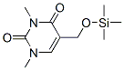 1,3-Dimethyl-5-[(trimethylsiloxy)methyl]-2,4(1H,3H)-pyrimidinedione CAS#: 57396-82-4