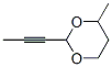 1,3-Dioxane, 4-methyl-2-(1-propynyl)- (9CI) CAS#: 53106-43-7