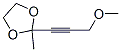 1,3-Dioxolane,  2-(3-methoxy-1-propynyl)-2-methyl-  (9CI) CAS#: 43214-80-8