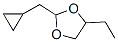 1,3-Dioxolane,  2-(cyclopropylmethyl)-4-ethyl- CAS#: 473838-31-2
