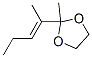 1,3-Dioxolane,  2-methyl-2-(1-methyl-1-butenyl)-,  (E)-  (9CI) CAS#: 51006-94-1
