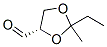 1,3-Dioxolane-4-carboxaldehyde, 2-ethyl-2-methyl-, (4S)- (9CI) CAS#: 500020-97-3