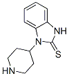 1,3-dihydro-1-piperidin-4-yl-2H-benzimidazole-2-thione CAS#: 57648-17-6