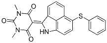 1,3-dimethyl-5-[6-(phenylthio)benz[cd]indol-2(1H)-ylidene]barbituric acid CAS#: 58470-74-9