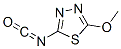 1,3,4-Thiadiazole,  2-isocyanato-5-methoxy- CAS#: 55519-77-2