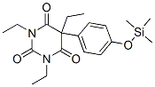 1,3,5-Triethyl-5-[4-[(trimethylsilyl)oxy]phenyl]-2,4,6(1H,3H,5H)-pyrimidinetrione CAS#: 55282-38-7