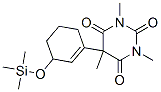 1,3,5-Trimethyl-5-[3-[(trimethylsilyl)oxy]-1-cyclohexen-1-yl]-2,4,6(1H,3H,5H)-pyrimidinetrione CAS#: 55299-22-4
