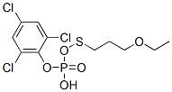 1,3,5-trichloro-2-(ethoxy-propylsulfanyl-phosphoryl)oxy-benzene CAS#: 57608-10-3