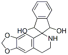 1',3',7,8-Tetrahydrospiro[1,3-dioxolo[4,5-g]isoquinoline-5(6H),2'-[2H]indene]-1',3'-diol CAS#: 56196-57-7