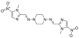 1,4-Bis[(1-methyl-5-nitro-1H-imidazol-2-yl)methyleneamino]piperazine CAS#: 54093-05-9