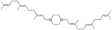 1,4-Bis(3,7,11-trimethyl-2,6,10-dodecatrienyl)piperazine CAS#: 55436-60-7