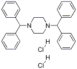 1,4-Bis(benzhydryl)piperazine Dihydrochloride CAS#: 56265-29-3