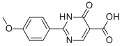 1,4-DIHYDRO-2-(4-METHOXYPHENYL)-4-OXO-5-PYRIMIDINECARBOXYLIC ACID CAS#: 56406-28-1