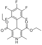 1,4-Dihydro-2,6-dimethyl-4-(pentafluorophenyl)-3,5-pyridinedicarboxylic acid diethyl ester CAS#: 54280-71-6