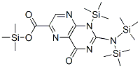1,4-Dihydro-4-oxo-1-(trimethylsilyl)-2-[bis(trimethylsilyl)amino]-6-pteridinecarboxylic acid trimethylsilyl ester CAS#: 55649-41-7