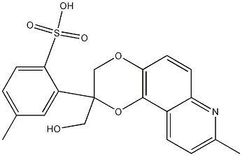 1,4-Dioxino[2,3-f]quinoline-2-methanol, 2,3-dihydro-8-methyl-, 2-(4-methylbenzenesulfonate) CAS#: 475682-51-0