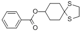 1,4-Dithiaspiro[4.5]decan-8-ol, benzoate CAS#: 54531-77-0