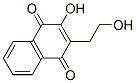 1,4-Naphthalenedione, 2-hydroxy-3-(2-hydroxyethyl)- (9CI) CAS#: 406164-70-3