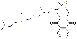 1,4-Naphthalenedione, 2-methyl-3-((3-methyl-3-(4,8,12-trimethyltridecy l)oxiranyl)methyl)- CAS#: 52691-91-5