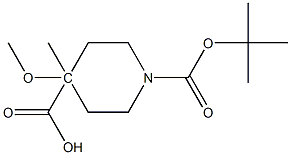 1,4-Piperidinedicarboxylic acid, 4-Methoxy-, 1-(1,1-diMethylethyl) 4-Methyl ester CAS#: 495415-08-2