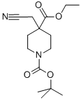1,4-Piperidinedicarboxylic acid, 4-(cyanomethyl)-, 1-(1,1-dimethylethyl) 4-ethyl ester CAS#: 495414-81-8