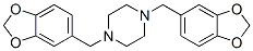 1,4-bis(benzo[1,3]dioxol-5-ylmethyl)piperazine CAS#: 55436-41-4