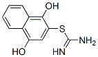 (1,4-dihydroxynaphthalen-2-yl)sulfanylmethanimidamide CAS#: 5391-75-3