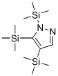 1,4,5-Tris(trimethylsilyl)-1H-pyrazole CAS#: 52805-98-8