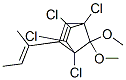 1,4,5,6-Tetrachloro-7,7-dimethoxy-2-(1-methyl-1-propenyl)bicyclo[2.2.1]hept-2-ene CAS#: 55493-64-6
