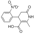 1,4,5,6-Tetrahydro-2-methyl-4-(2-nitrophenyl)-6-oxo-3-pyridinecarboxylic acid CAS#: 423120-03-0