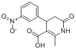 1,4,5,6-Tetrahydro-2-methyl-4-(3-nitrophenyl)-6-oxo-3-pyridinecarboxylic acid CAS#: 423120-04-1