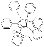 1,4,5,6,7,7-Hexaphenyl-7-silabicyclo[2.2.1]hept-5-ene-2-carboxylic acid ethyl ester CAS#: 56805-05-1