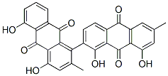 1',4,5,8'-Tetrahydroxy-2,6'-dimethyl[1,2'-bianthracene]-9,9',10,10'-tetrone CAS#: 51419-55-7
