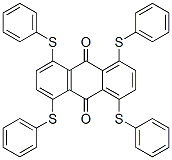 1,4,5,8-tetrakis(phenylthio)anthraquinone CAS#: 52741-01-2