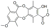 1,4,6,9-Tetramethyl-3-methoxy-8-hydroxy-11-oxo-11H-dibenzo[b,e][1,4]dioxepin-7-carboxylic acid methyl ester CAS#: 6161-70-2