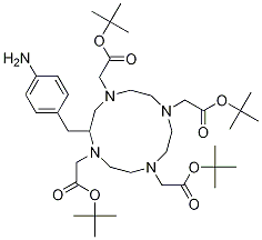 1,4,7,10-Tetraazacyclododecane-1,4,7,10-tetraacetic acid, 2-[(4-aMinophenyl)Methyl]-, tetrakis(1,1-diMethylethyl) ester CAS#: 404595-97-7