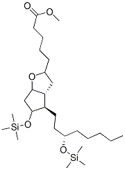 (15S)-6,9-Epoxy-11,15-bis[(trimethylsilyl)oxy]prostan-1-oic acid methyl ester CAS#: 56248-52-3
