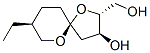 1,6-Dioxaspiro[4.5]decane-2-methanol,8-ethyl-3-hydroxy-,(2R,3S,5S,8S)-(9CI) CAS#: 415685-05-1