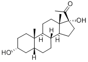 17-ALPHA-HYDROXYEPIPREGNANOLONE CAS#: 570-52-5