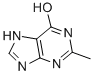 1,7-DIHYDRO-2-METHYL-6-PURINONE CAS#: 5167-18-0