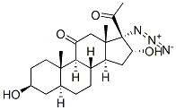 17-azido-3beta,16alpha-dihydroxy-5alpha-pregnane-11,20-dione CAS#: 5070-88-2