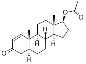 17-beta-hydroxy-5alpha-androst-1-en-3-one acetate CAS#: 64-82-4